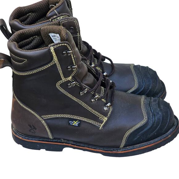 Iron Age Men's Safety Toe 10"‎ Heat Resistant Work Boot Size 15 M Iron Age - Picture 2 of 9